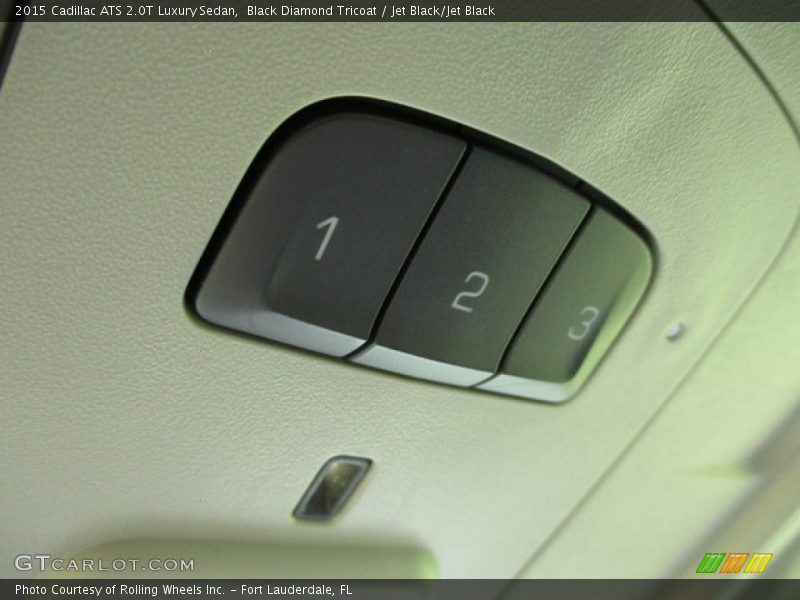 Black Diamond Tricoat / Jet Black/Jet Black 2015 Cadillac ATS 2.0T Luxury Sedan
