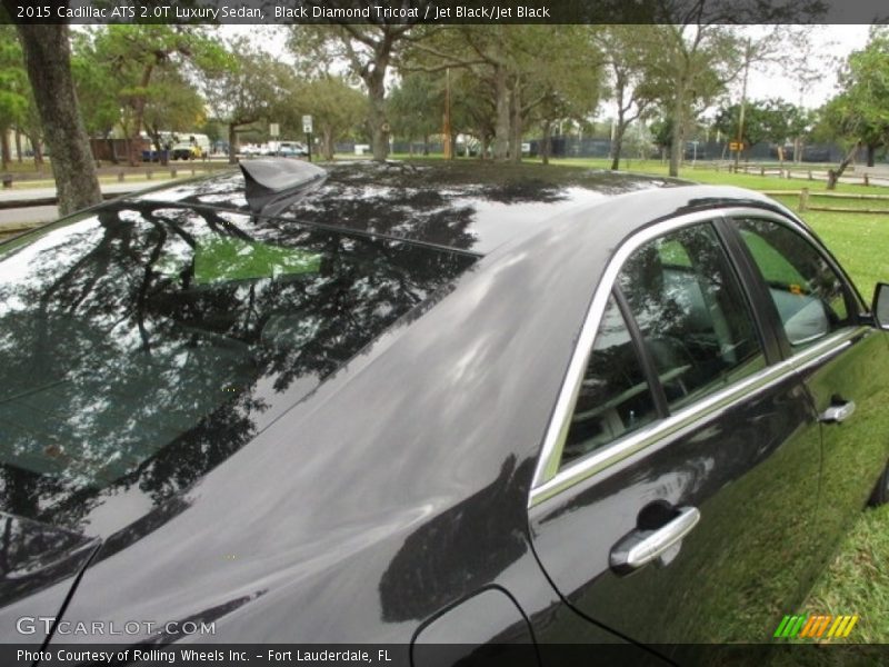 Black Diamond Tricoat / Jet Black/Jet Black 2015 Cadillac ATS 2.0T Luxury Sedan