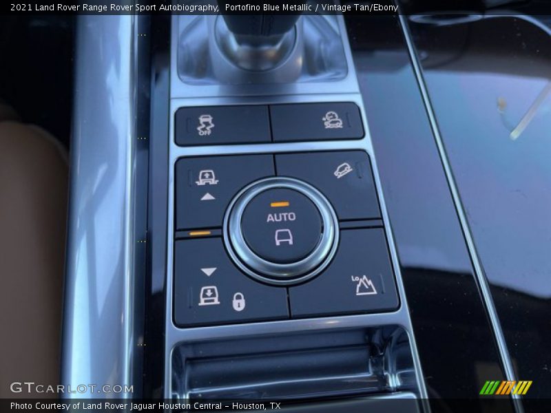 Controls of 2021 Range Rover Sport Autobiography