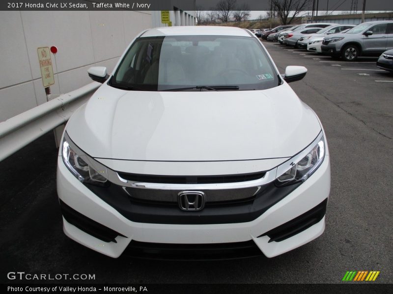 Taffeta White / Ivory 2017 Honda Civic LX Sedan