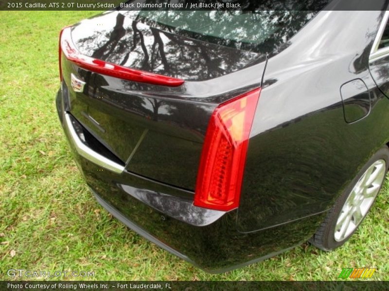 Black Diamond Tricoat / Jet Black/Jet Black 2015 Cadillac ATS 2.0T Luxury Sedan