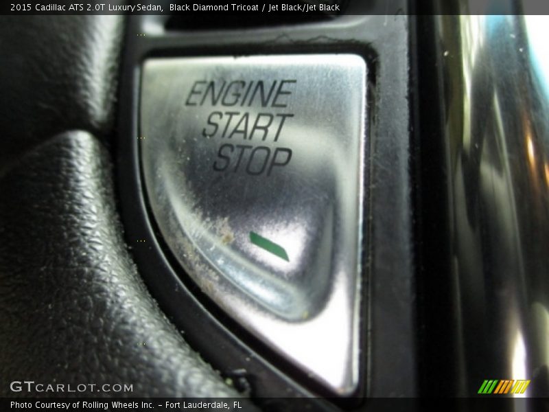 Black Diamond Tricoat / Jet Black/Jet Black 2015 Cadillac ATS 2.0T Luxury Sedan