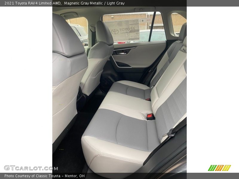 Magnetic Gray Metallic / Light Gray 2021 Toyota RAV4 Limited AWD