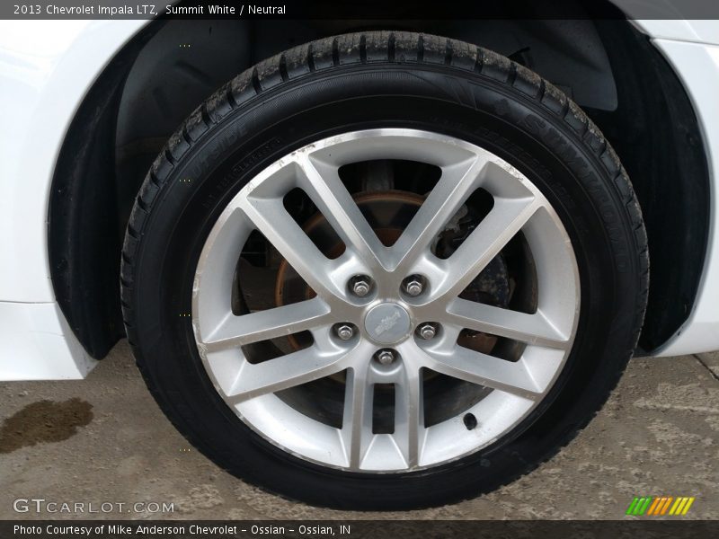 Summit White / Neutral 2013 Chevrolet Impala LTZ