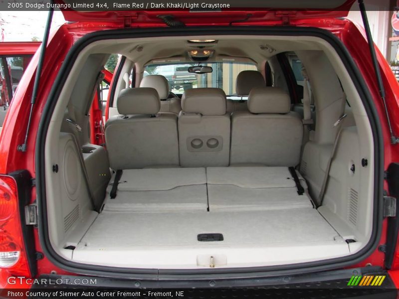 Flame Red / Dark Khaki/Light Graystone 2005 Dodge Durango Limited 4x4