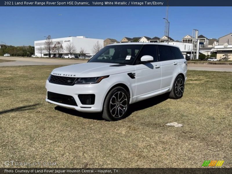 Yulong White Metallic / Vintage Tan/Ebony 2021 Land Rover Range Rover Sport HSE Dynamic