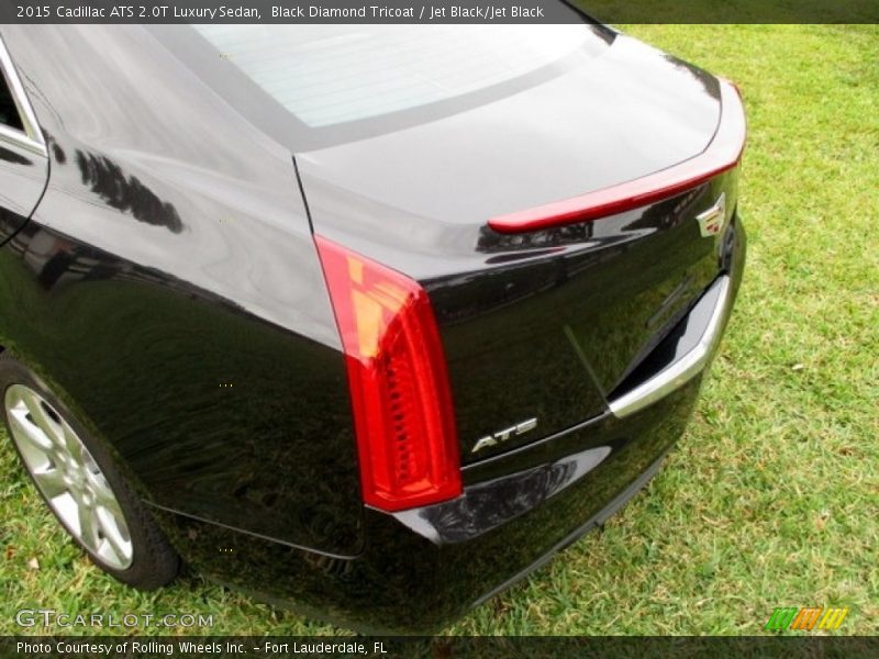 Black Diamond Tricoat / Jet Black/Jet Black 2015 Cadillac ATS 2.0T Luxury Sedan