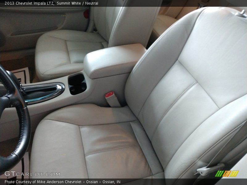 Summit White / Neutral 2013 Chevrolet Impala LTZ