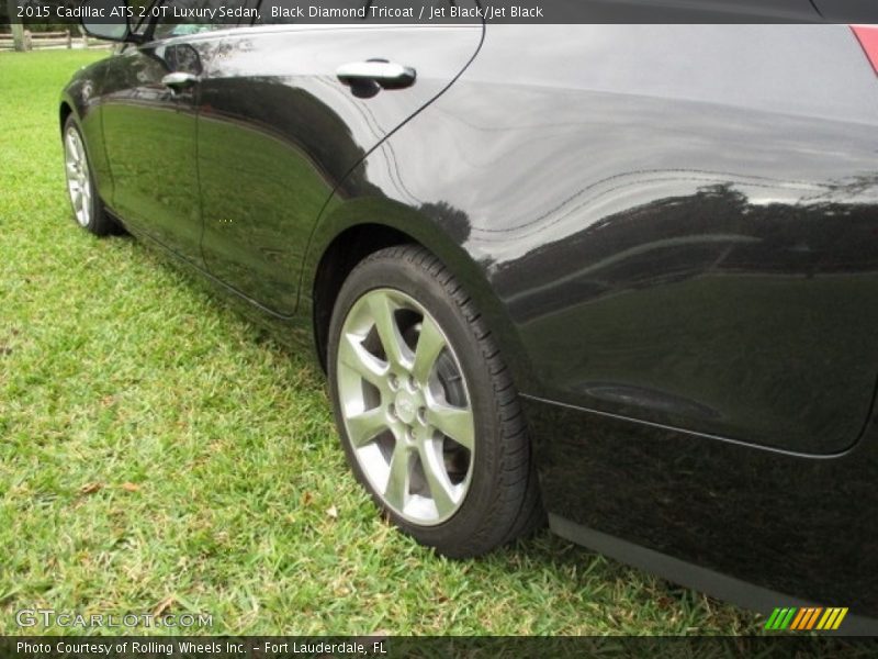 Black Diamond Tricoat / Jet Black/Jet Black 2015 Cadillac ATS 2.0T Luxury Sedan