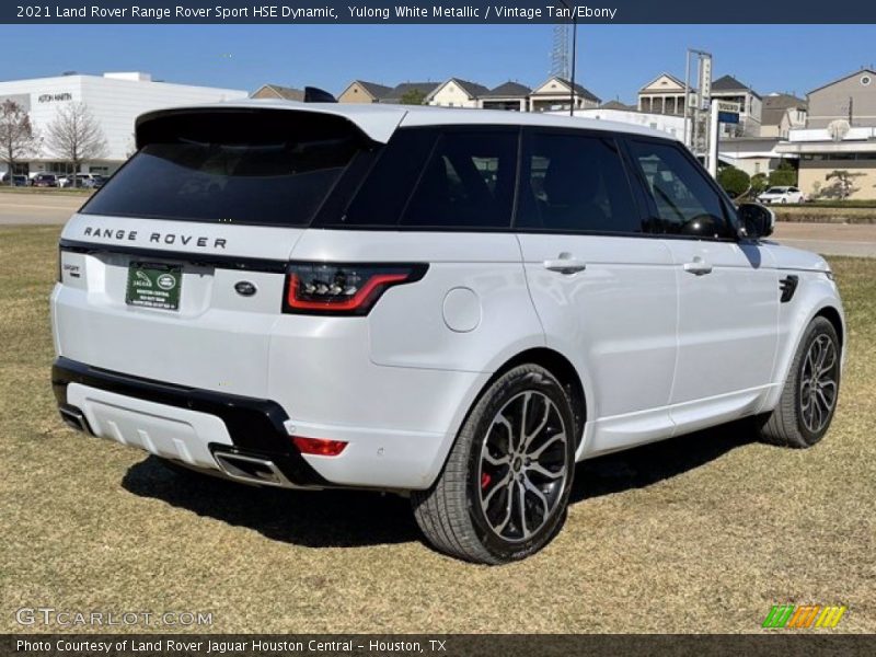 Yulong White Metallic / Vintage Tan/Ebony 2021 Land Rover Range Rover Sport HSE Dynamic