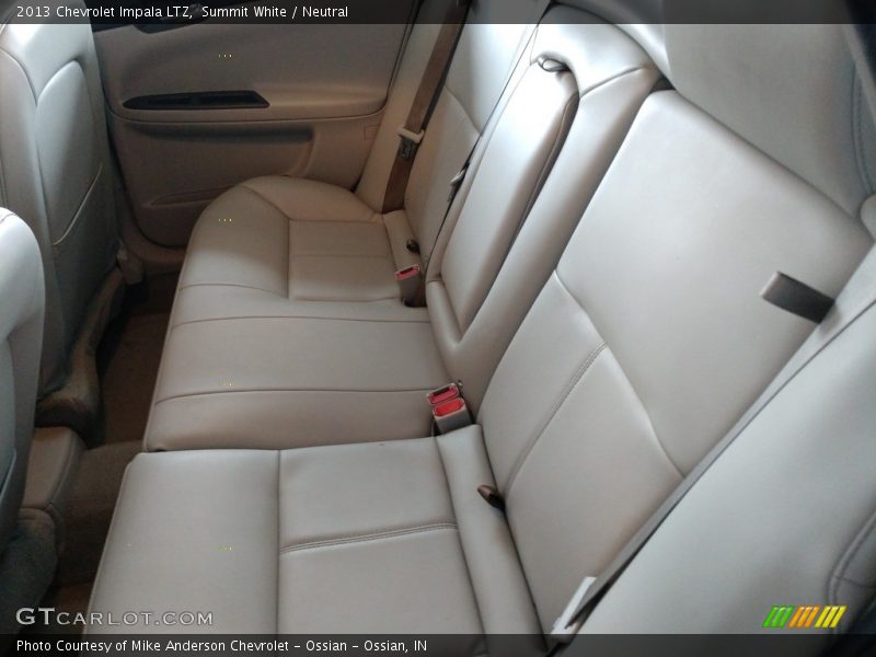 Summit White / Neutral 2013 Chevrolet Impala LTZ