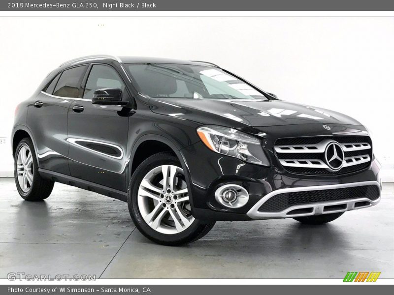 Night Black / Black 2018 Mercedes-Benz GLA 250