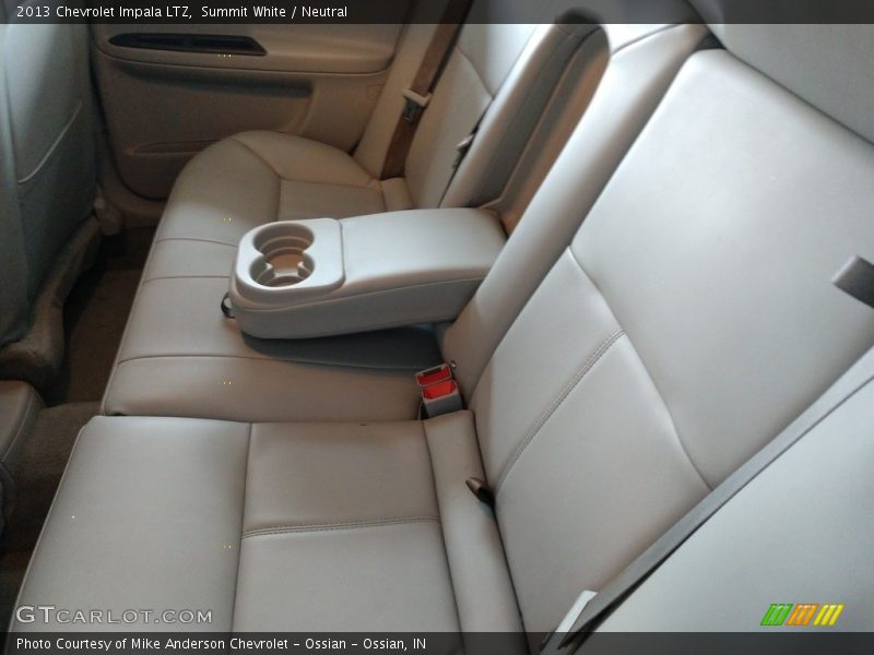 Summit White / Neutral 2013 Chevrolet Impala LTZ