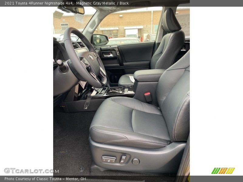 Front Seat of 2021 4Runner Nightshade 4x4