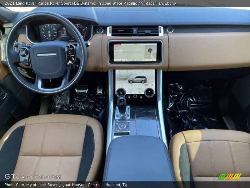 Yulong White Metallic / Vintage Tan/Ebony 2021 Land Rover Range Rover Sport HSE Dynamic