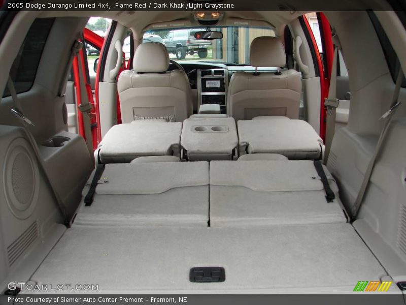 Flame Red / Dark Khaki/Light Graystone 2005 Dodge Durango Limited 4x4