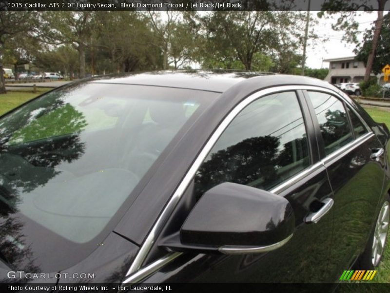Black Diamond Tricoat / Jet Black/Jet Black 2015 Cadillac ATS 2.0T Luxury Sedan