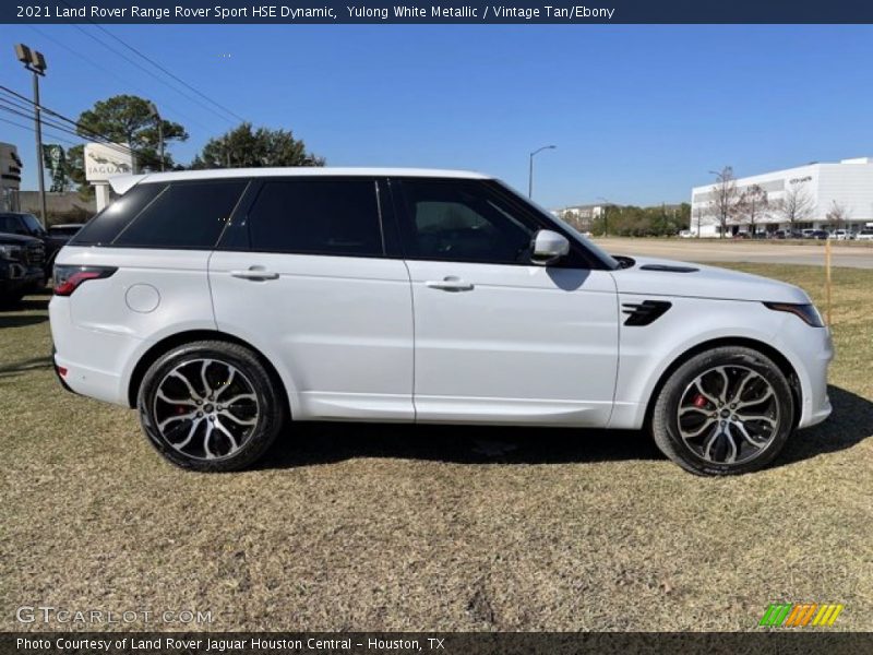 Yulong White Metallic / Vintage Tan/Ebony 2021 Land Rover Range Rover Sport HSE Dynamic