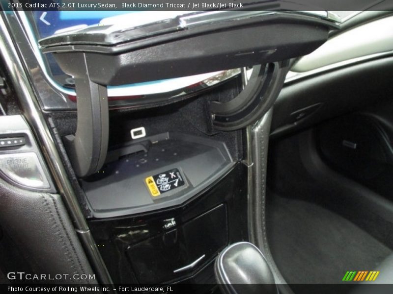 Black Diamond Tricoat / Jet Black/Jet Black 2015 Cadillac ATS 2.0T Luxury Sedan