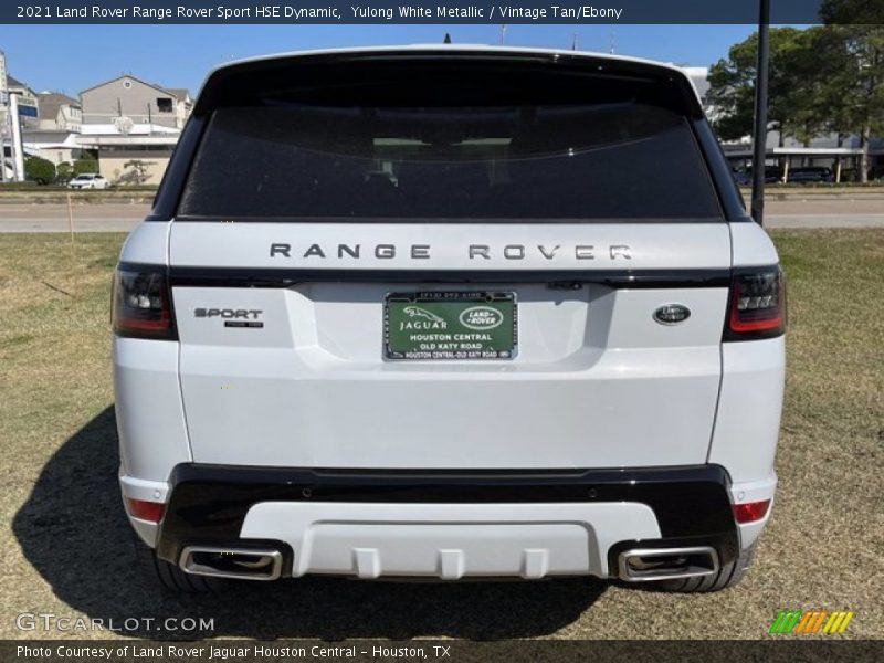 Yulong White Metallic / Vintage Tan/Ebony 2021 Land Rover Range Rover Sport HSE Dynamic