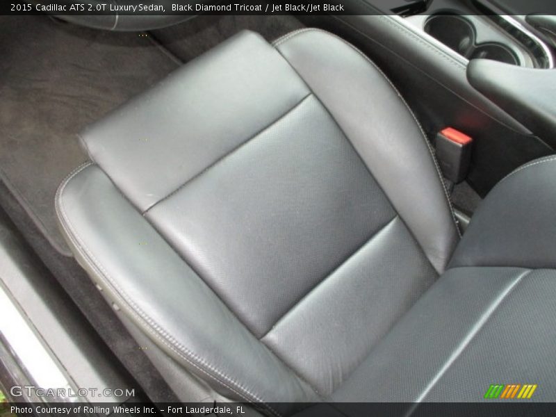 Black Diamond Tricoat / Jet Black/Jet Black 2015 Cadillac ATS 2.0T Luxury Sedan
