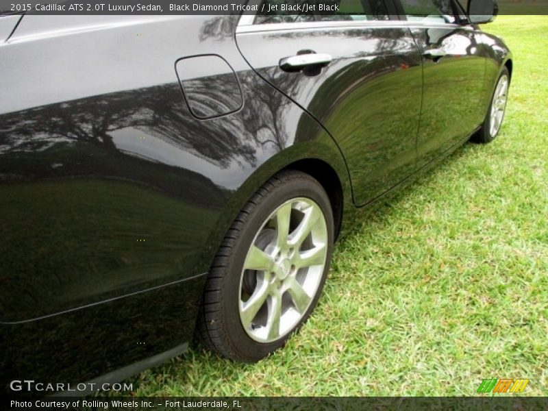 Black Diamond Tricoat / Jet Black/Jet Black 2015 Cadillac ATS 2.0T Luxury Sedan