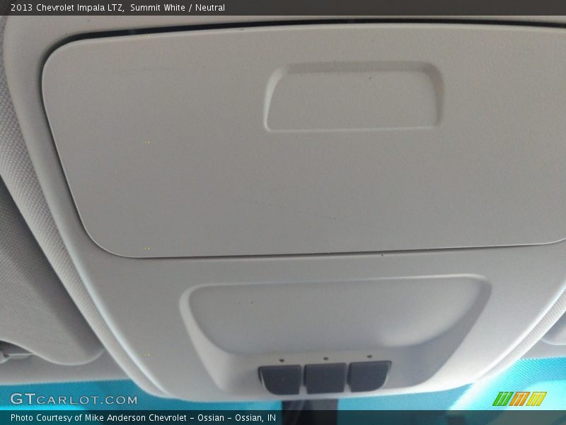 Summit White / Neutral 2013 Chevrolet Impala LTZ