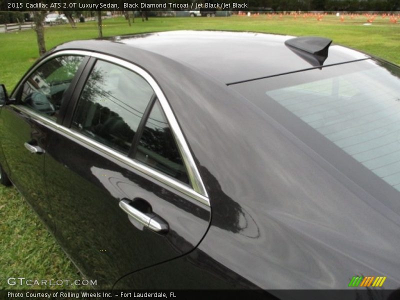 Black Diamond Tricoat / Jet Black/Jet Black 2015 Cadillac ATS 2.0T Luxury Sedan