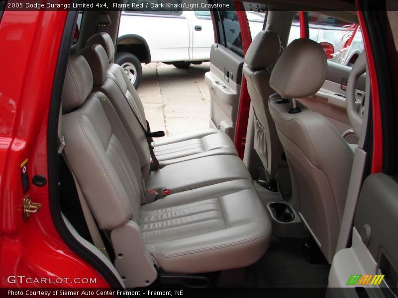 Flame Red / Dark Khaki/Light Graystone 2005 Dodge Durango Limited 4x4