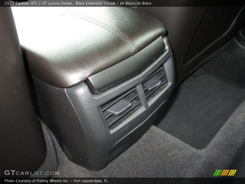 Black Diamond Tricoat / Jet Black/Jet Black 2015 Cadillac ATS 2.0T Luxury Sedan