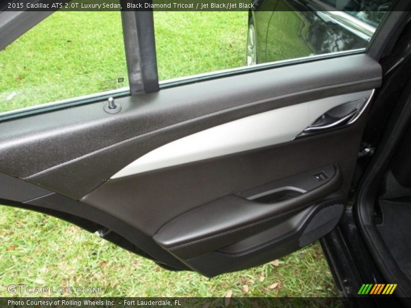 Black Diamond Tricoat / Jet Black/Jet Black 2015 Cadillac ATS 2.0T Luxury Sedan
