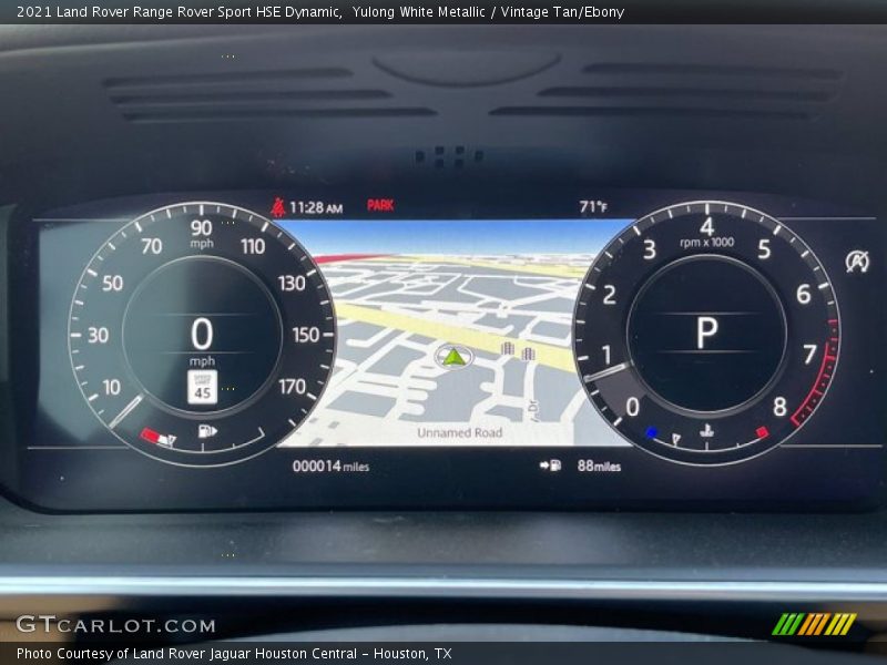 2021 Range Rover Sport HSE Dynamic HSE Dynamic Gauges