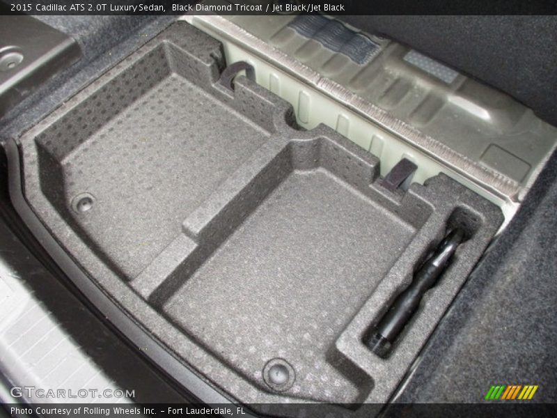 Black Diamond Tricoat / Jet Black/Jet Black 2015 Cadillac ATS 2.0T Luxury Sedan