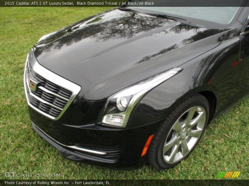 Black Diamond Tricoat / Jet Black/Jet Black 2015 Cadillac ATS 2.0T Luxury Sedan