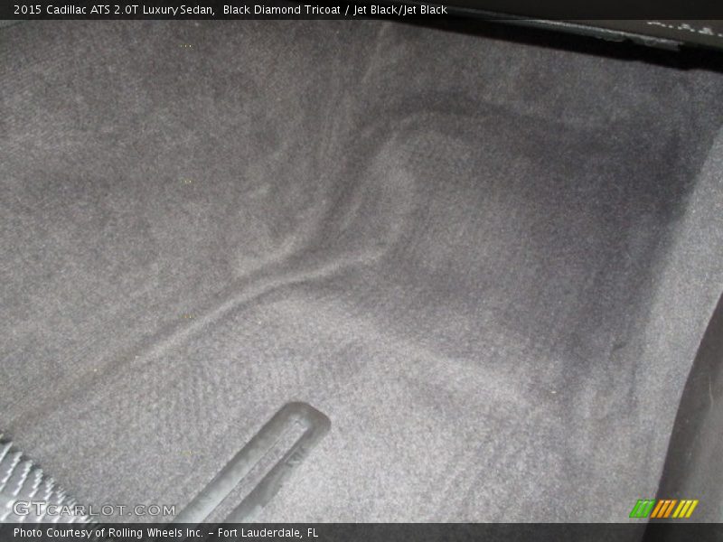 Black Diamond Tricoat / Jet Black/Jet Black 2015 Cadillac ATS 2.0T Luxury Sedan