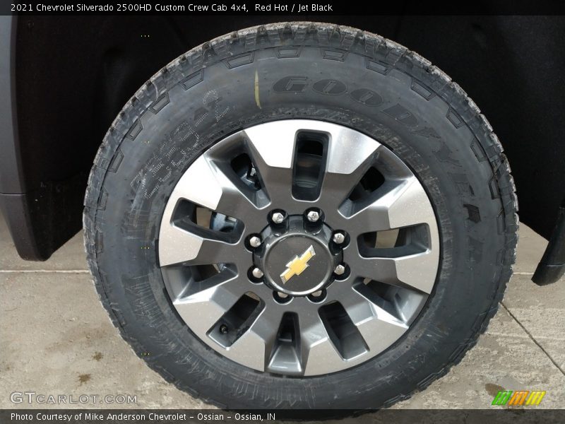  2021 Silverado 2500HD Custom Crew Cab 4x4 Wheel