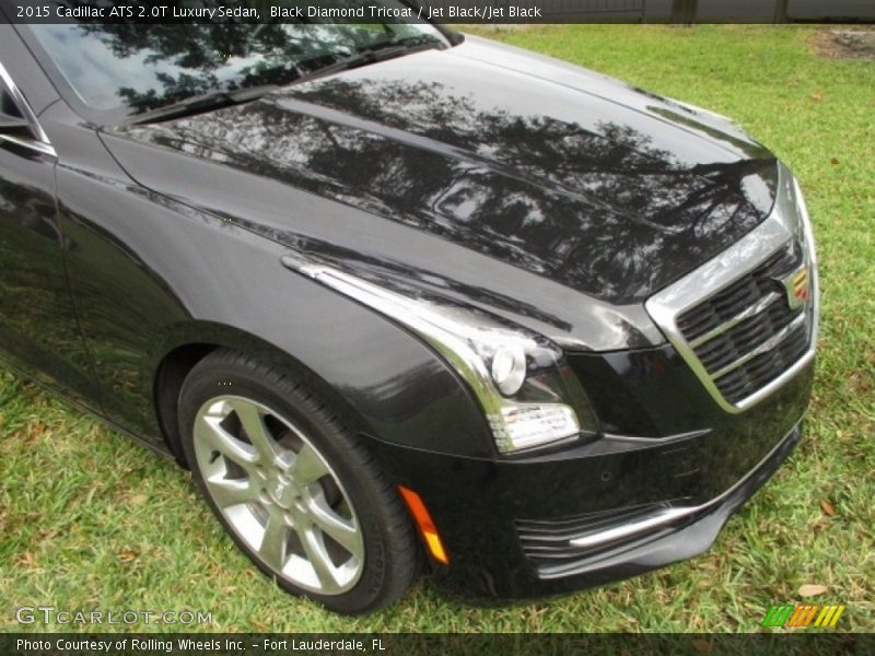 Black Diamond Tricoat / Jet Black/Jet Black 2015 Cadillac ATS 2.0T Luxury Sedan