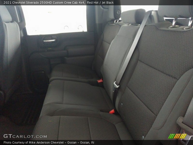 Red Hot / Jet Black 2021 Chevrolet Silverado 2500HD Custom Crew Cab 4x4