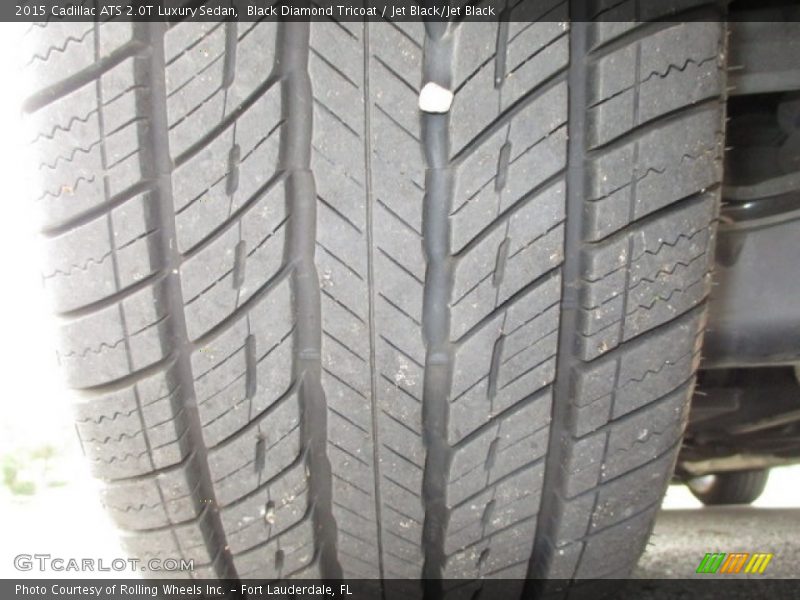 Black Diamond Tricoat / Jet Black/Jet Black 2015 Cadillac ATS 2.0T Luxury Sedan