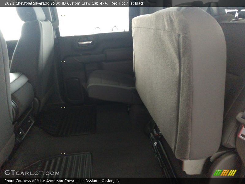 Red Hot / Jet Black 2021 Chevrolet Silverado 2500HD Custom Crew Cab 4x4