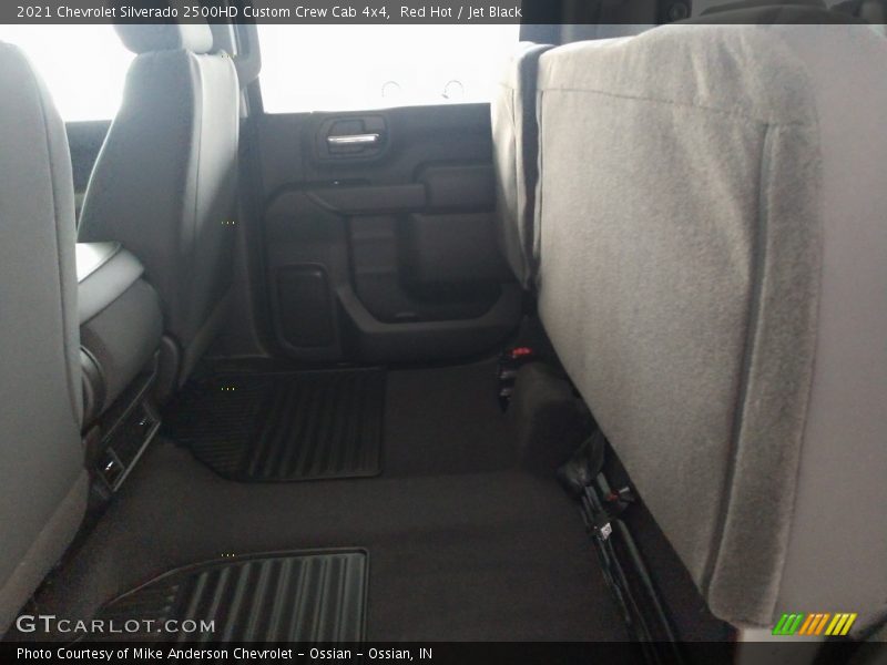 Red Hot / Jet Black 2021 Chevrolet Silverado 2500HD Custom Crew Cab 4x4