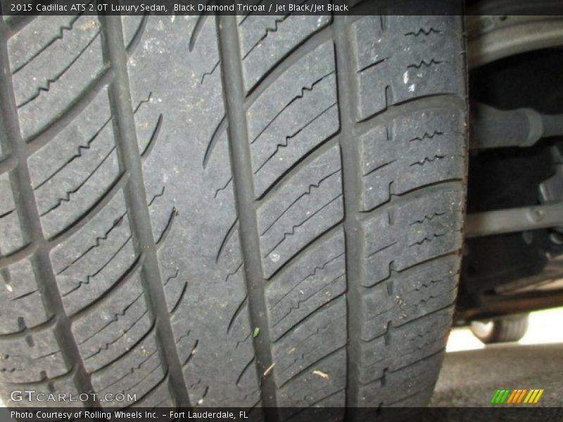 Black Diamond Tricoat / Jet Black/Jet Black 2015 Cadillac ATS 2.0T Luxury Sedan