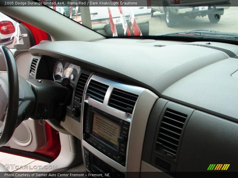 Flame Red / Dark Khaki/Light Graystone 2005 Dodge Durango Limited 4x4