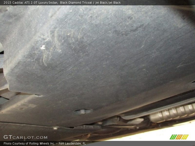 Black Diamond Tricoat / Jet Black/Jet Black 2015 Cadillac ATS 2.0T Luxury Sedan