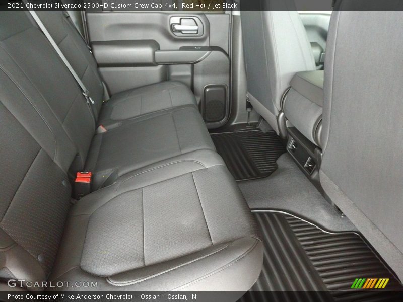 Red Hot / Jet Black 2021 Chevrolet Silverado 2500HD Custom Crew Cab 4x4