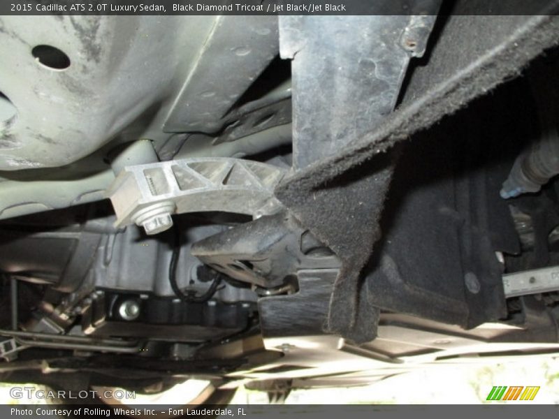 Black Diamond Tricoat / Jet Black/Jet Black 2015 Cadillac ATS 2.0T Luxury Sedan