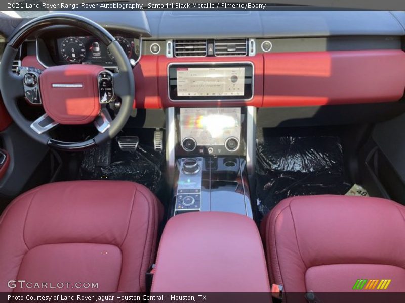 Dashboard of 2021 Range Rover Autobiography