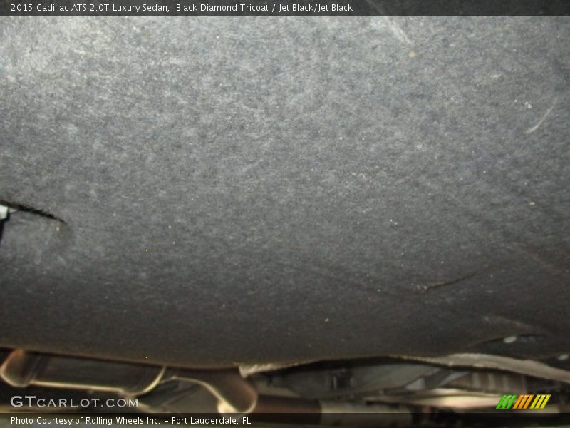 Black Diamond Tricoat / Jet Black/Jet Black 2015 Cadillac ATS 2.0T Luxury Sedan