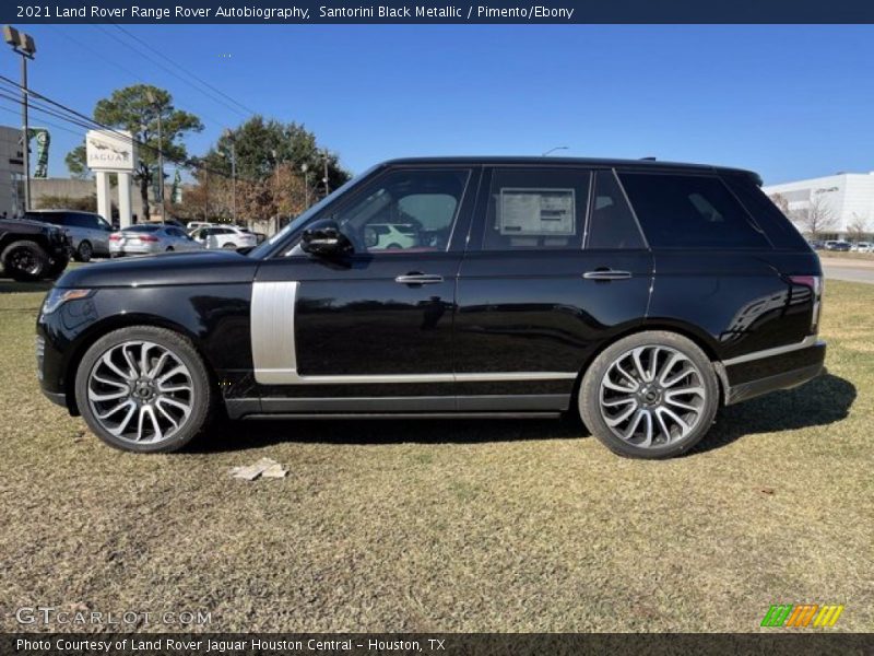  2021 Range Rover Autobiography Santorini Black Metallic