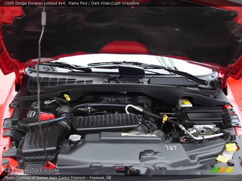 Flame Red / Dark Khaki/Light Graystone 2005 Dodge Durango Limited 4x4